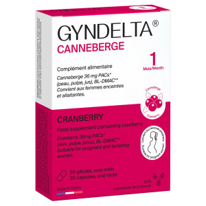 Gyndelta® Confort Urinaire 30 gélules – Échantillon gratuit