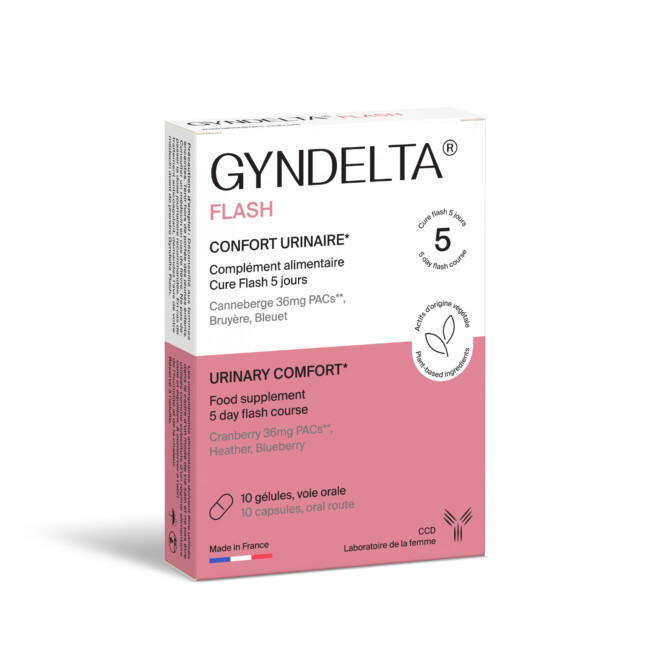 Gyndelta FLASH - Complément alimentaire - Laboratoire CCD