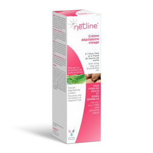 Crème Dépilatoire visage & zones sensibles
