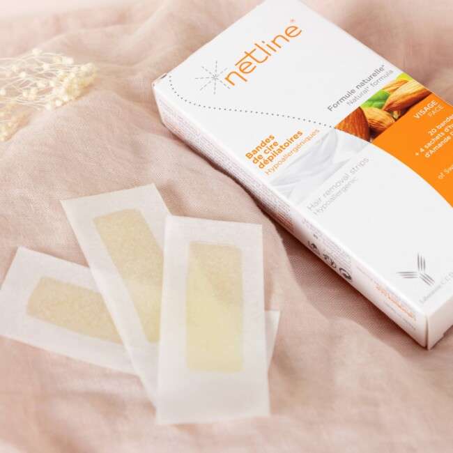 Bandes de Cire Dépilatoire Visage Netline Laboratoire CCD — free download