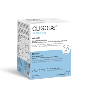 Oligobs Procrea M - Complément Alimentaire Fertilité Masculine -Laboratoire CCD